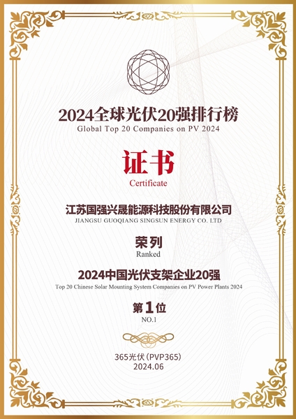 中国 Jiangsu Guoqiang Singsun Energy Co., Ltd. 会社概要