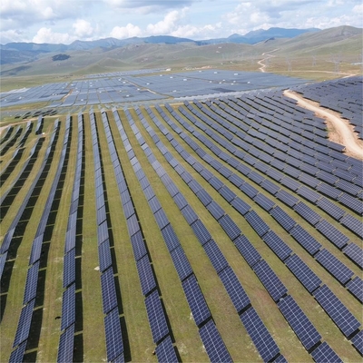 GQ-F Steel Fixed Mounting System Agro Photovoltaic PV Bracket For Mountain, Fish Ponds, Farms
