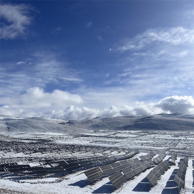 GQ-F Steel Fixed Mounting System Agro Photovoltaic PV Bracket For Mountain, Fish Ponds, Farms