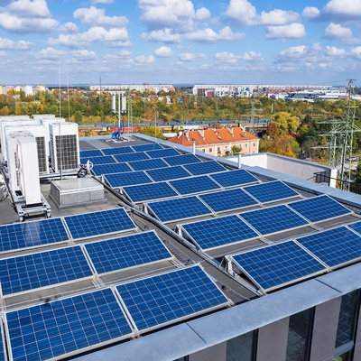 GQ-D Series Distributed PV Solar Bracket System Steel Plated With Aluminum Magnesium Zinc Material