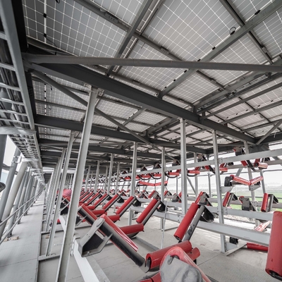 GQ-D Series Steel Distributed PV Bracket Plated With Aluminum Magnesium Zinc Material